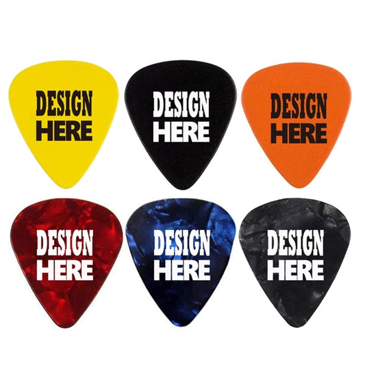 Custom ABS Guitar Pick W/Printed Logo