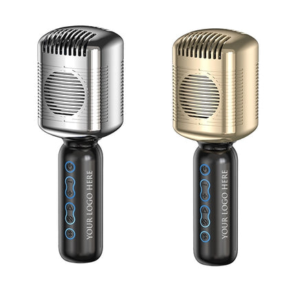 Vintage Karaoke Microphone With Speaker