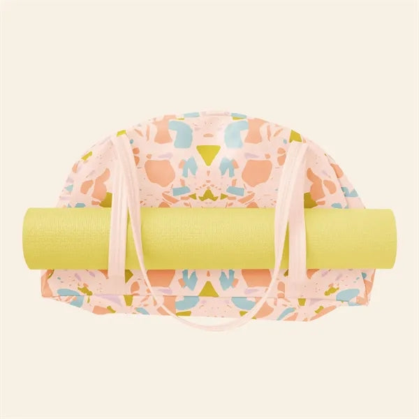 SOMEWHERE YOGA TOTE - VEGAN LEATHER