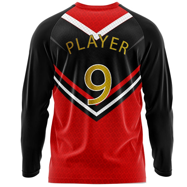 Unisex 125 GSM Woven Roving Long Sleeve Sublimation T-Shirt