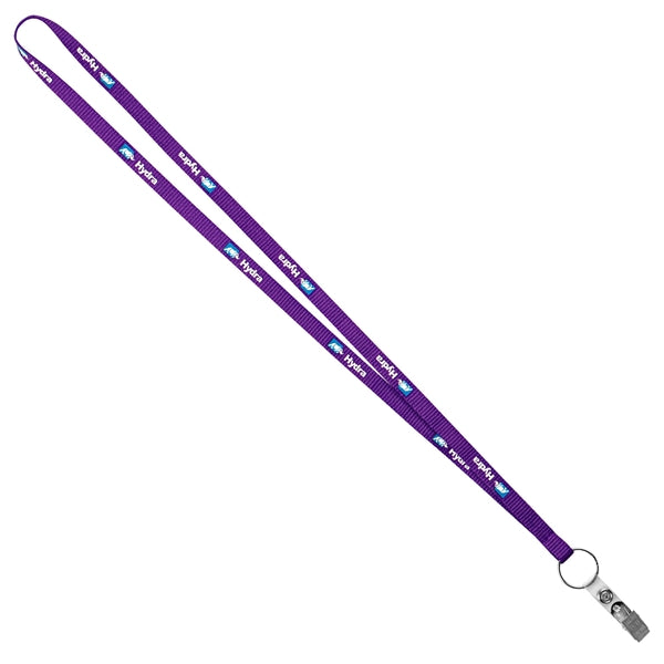 3/8" Screen Printed Lanyard