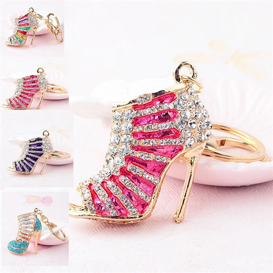 Stiletto High Heel Shoe Key Ring