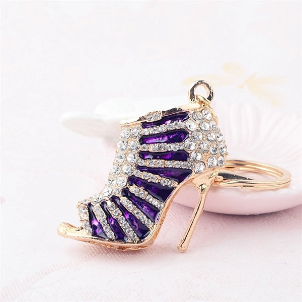 Stiletto High Heel Shoe Key Ring