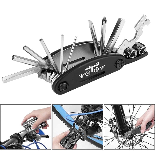 16 in 1 Bike Repair Multi-Function Tools