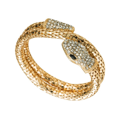 Crystal Snake Shaped Bracelet