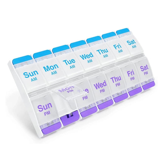AM/PM Weekly Pill Storage Box