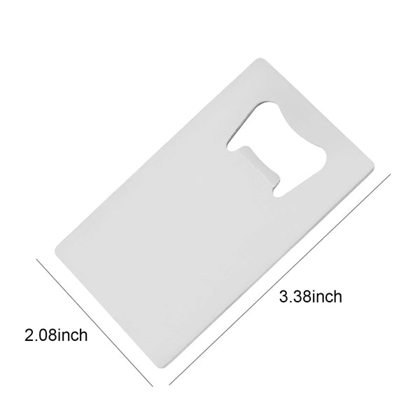 Poker Card Stainless Steel Can Bottle Openers