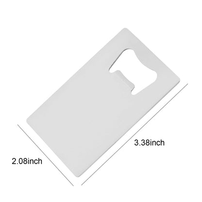 Poker Card Stainless Steel Can Bottle Openers