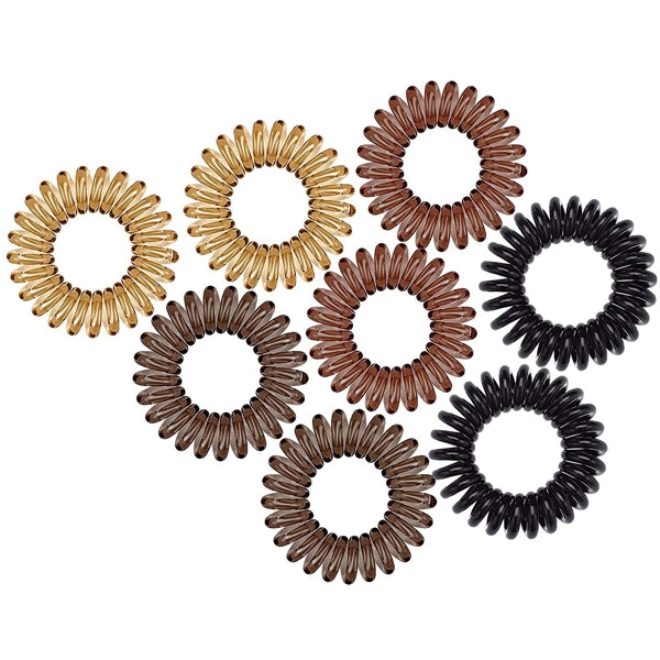 Phone Cord Hair Ties 8 Pcs