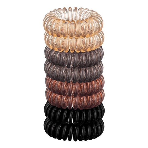 Phone Cord Hair Ties 8 Pcs