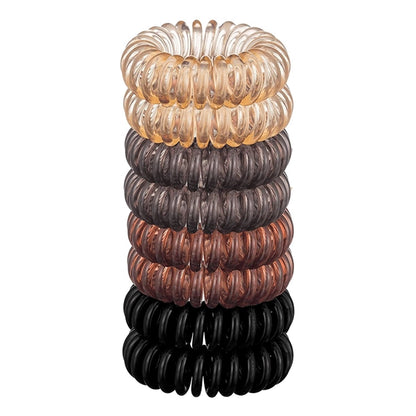 Phone Cord Hair Ties 8 Pcs