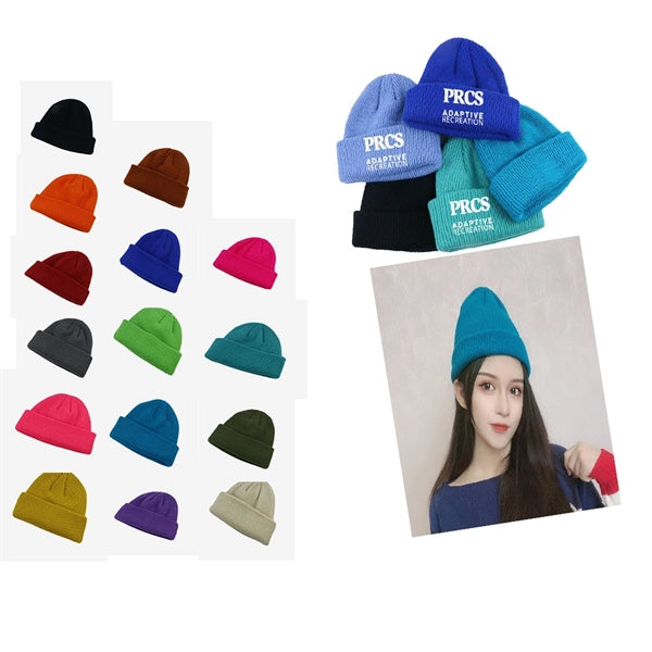 Pom knit Winter Hat