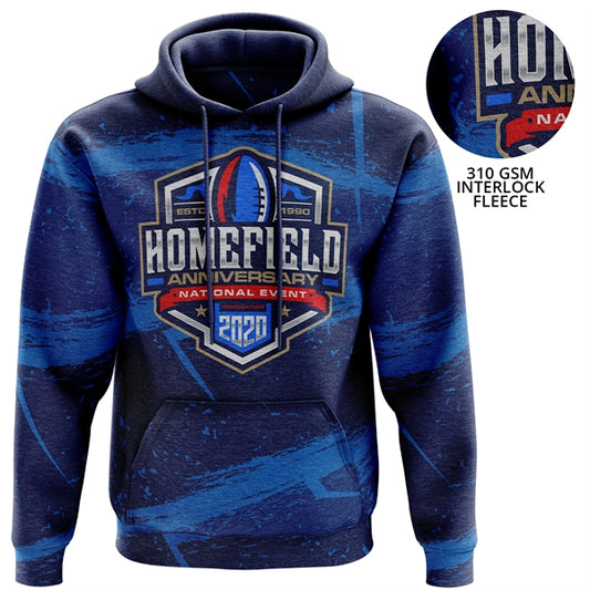 Youth 310 GSM Interlock Fleece Sublimation Pullover Hoodies