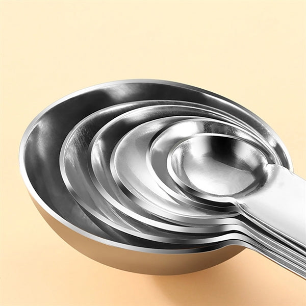 Stainless Steel Measuring Spoon Set 6Pcs