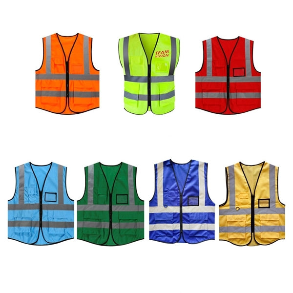 Safety Vest With Reflective Strips