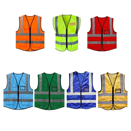 Safety Vest With Reflective Strips