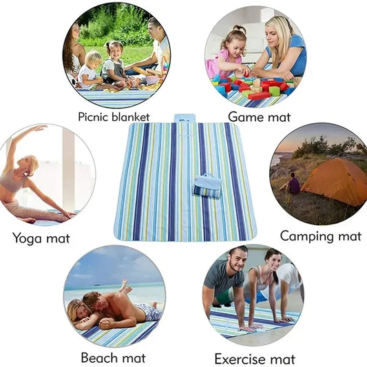 Customized Foldable Beach Picnic Blanket