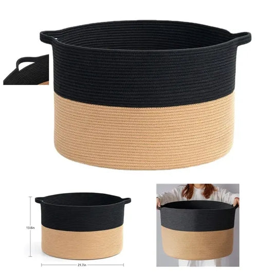 Large Cotton Rope Basket