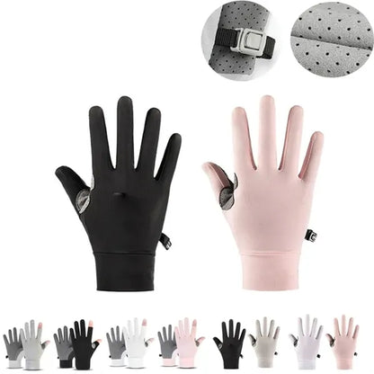 Summer Cycling Touch Screen Fishing Gloves