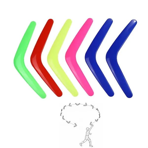 Plastic V-Shaped Boomerangs