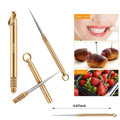 Portable Titanium Toothpicks