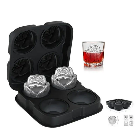 Rose Ice Cube Trays