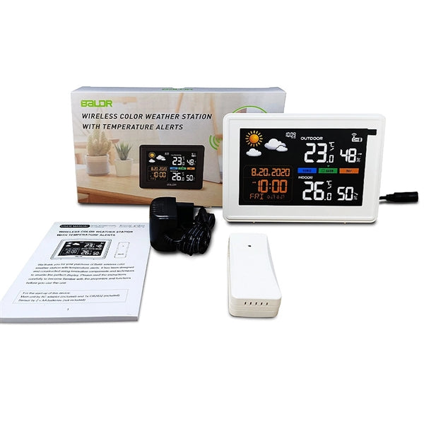 Weather Station Wireless Indoor Outdoor Thermometer