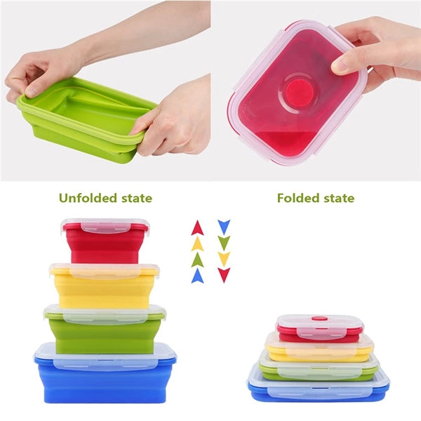 Collapsible Silicone Lunch Box