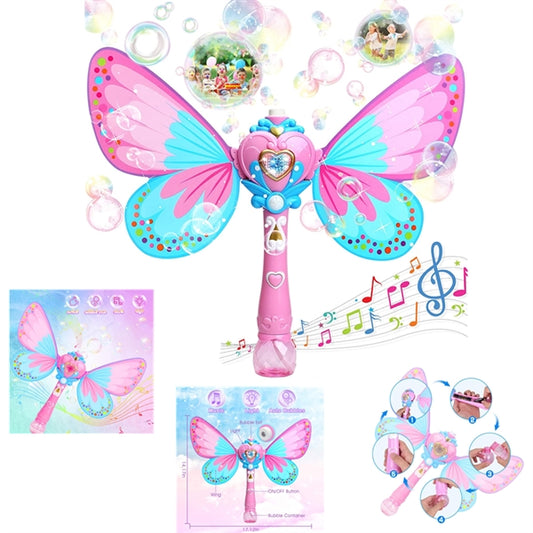 Handheld Butterfly Bubble Blower Toy