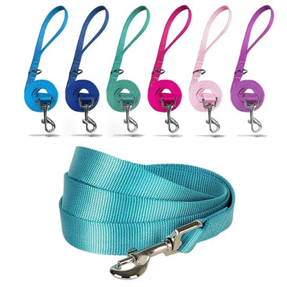 Flat Polyester Pet Leashes