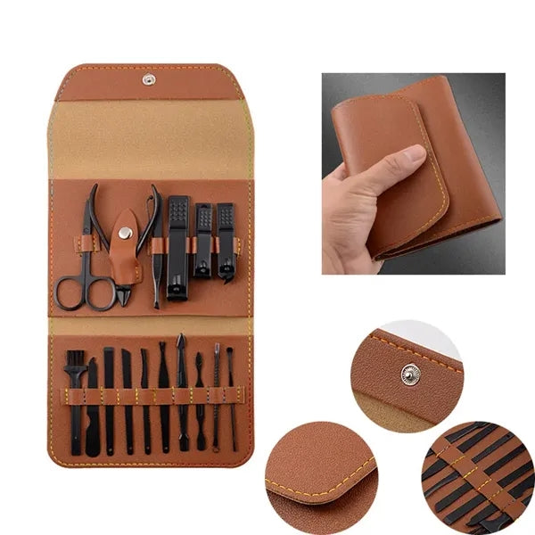 16PCS Nails Clippers Manicure Set