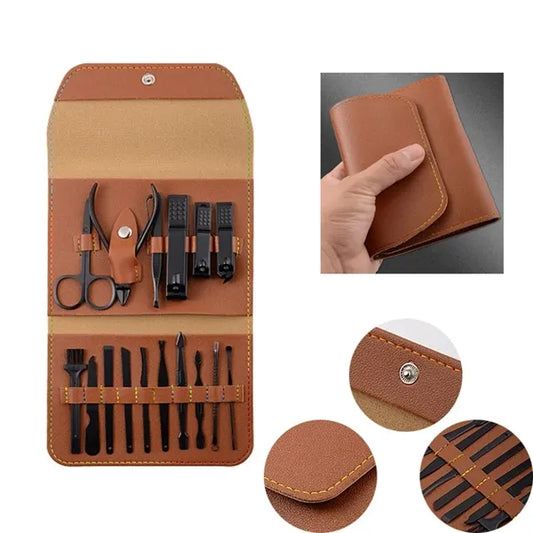 16PCS Nails Clippers Manicure Set