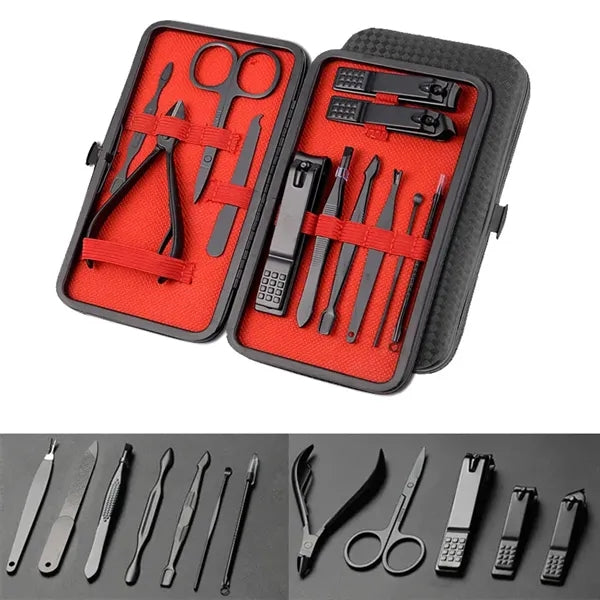 12PCS Nails Clippers Manicure Set