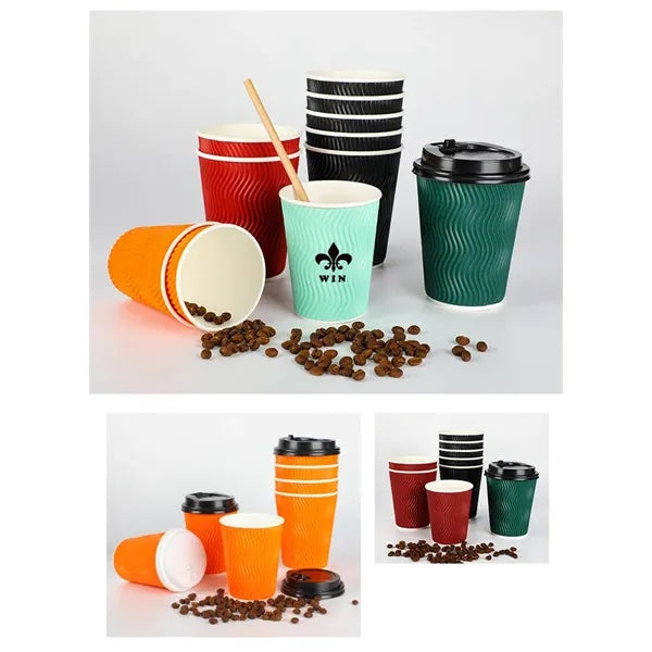 Grooved Paper Cups