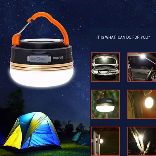 Portable Rechargeable Tent LED Camping Lantern