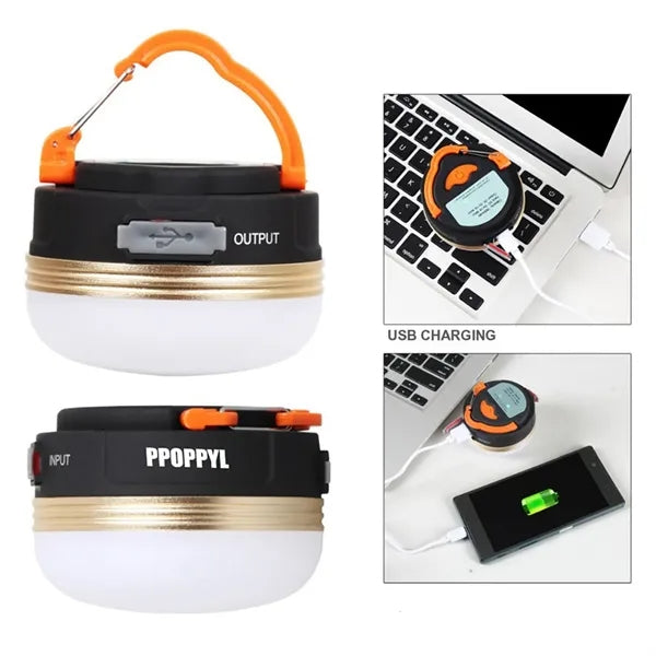 Portable Rechargeable Tent LED Camping Lantern