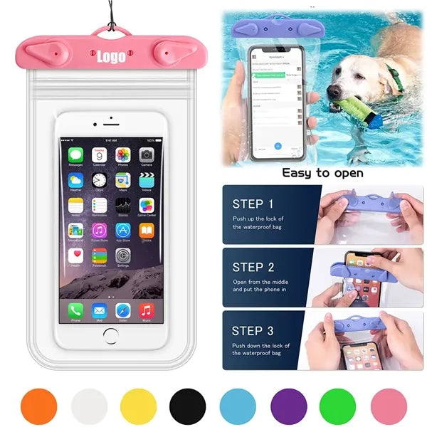 Double Sealed Waterproof Phone Case Bag