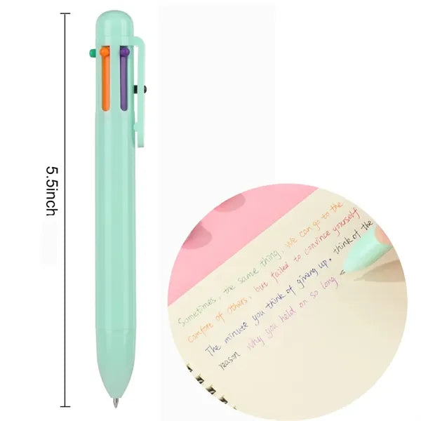 6-in-1 Multicolor Ballpoint Pen