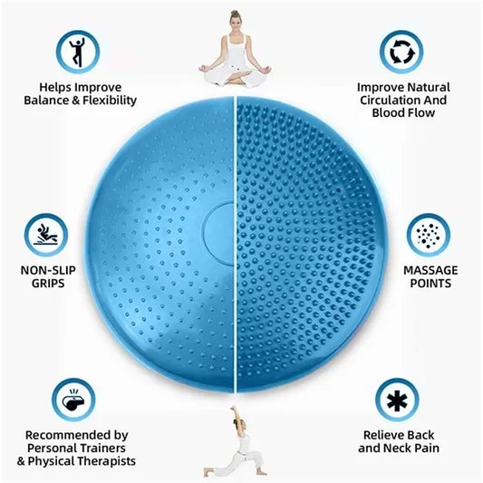 Inflated Wobble Cushion
