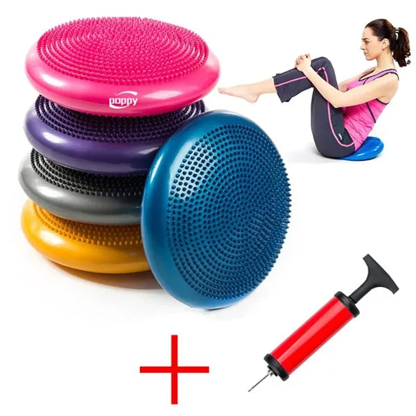 Inflated Wobble Cushion