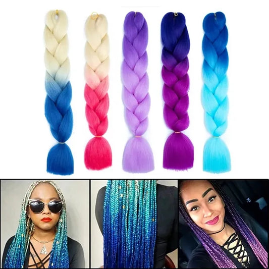 Colorful Hair Extension Wig
