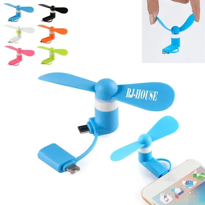 Mini Cell Phone USB Fan