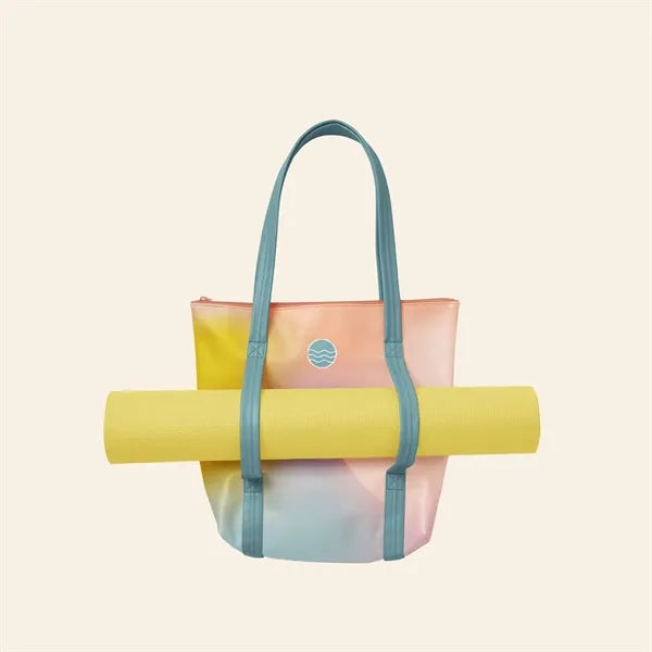 TWINKLES YOGA TOTE - VEGAN LEATHER