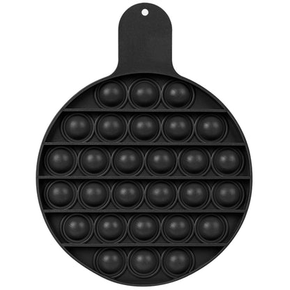Round Fiddle Popper Silicone Sensory Toy