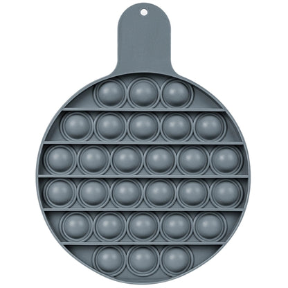 Round Fiddle Popper Silicone Sensory Toy