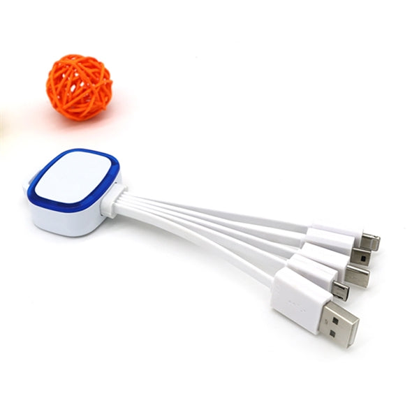 5 in 1 LED Ligthing USB Fast Charging Cable Data