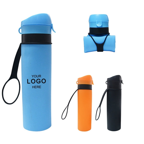 20 oz Silicone Bottle With