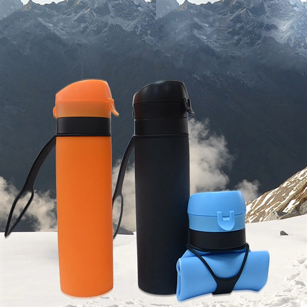 20 oz Silicone Bottle With