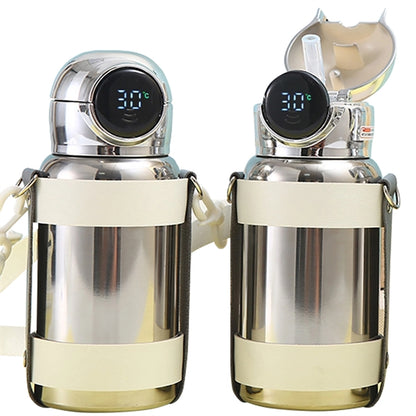 Stainless Steel Electroplating Smart Thermos Cup