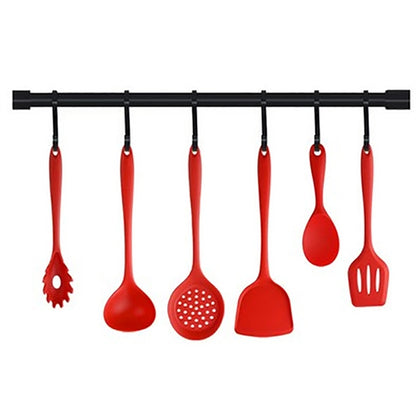 Custom 6 Piece Silicone Kitchen Cooking Utensils Tool Set